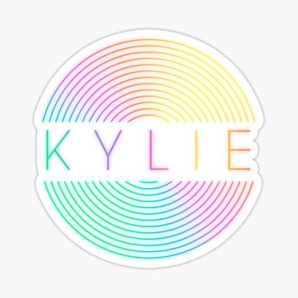 Item preview, KYLIE MINOGUE Rainbow Vinyl Record designed and sold by SPICEBEAR.