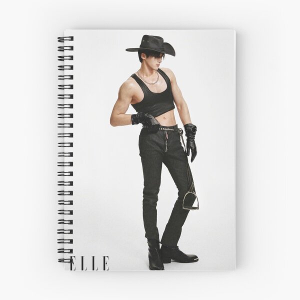 Item preview, Yanan Pentagon Elle China May 2025 issue pictorial kpop poster designed and sold by Kpop-Noona.