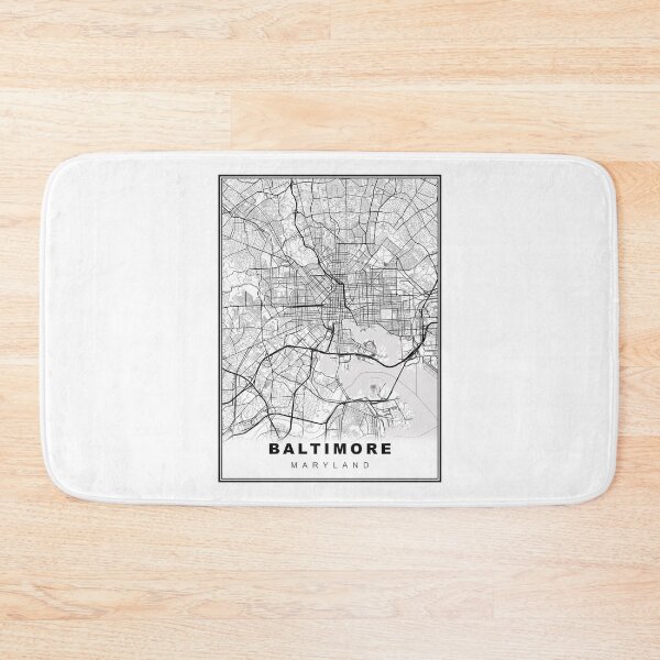 Item preview, Mapa de Baltimore designed and sold by Tamas Das.