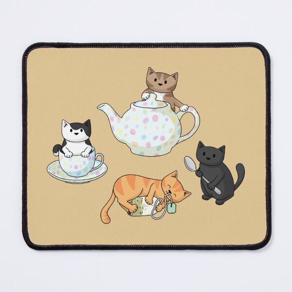 Item preview, Tea cats designed and sold by doodlecats.