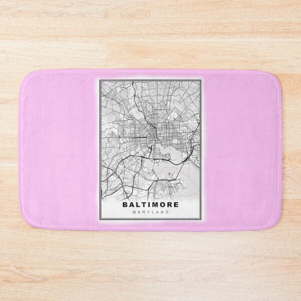 Item preview, Minimalist Baltimore Map designed and sold by Tamas Das.