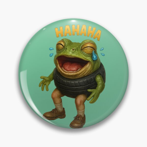 Item preview, Boneca Ambalabu Realistic Meme Sticker Pack – Frog Tire Hybrid in Emotional Poses designed and sold by YuliaHulia.