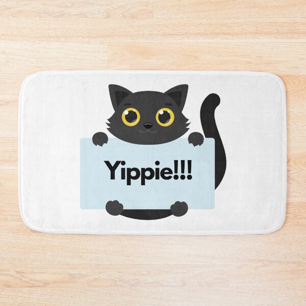 Item preview, Yippie cute cat funny designed and sold by Ketsuruii shop.