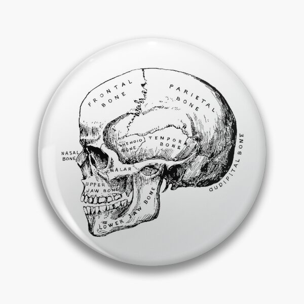 Item preview, Antique Skull designed and sold by Angry Swan Designs.