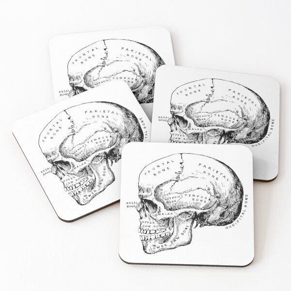 Item preview, Antique Skull designed and sold by Angry Swan Designs.