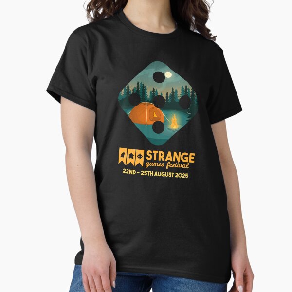 Strange Games Festival Dice (dark) Classic T-Shirt
