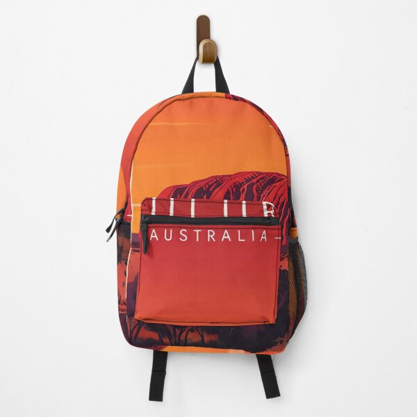 Item preview, Minimalist Uluru Travel Poster designed and sold by FestivityFinds.