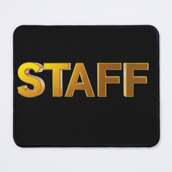 Item preview, Staff Typography Bold Golden designed and sold by latelierdechris.
