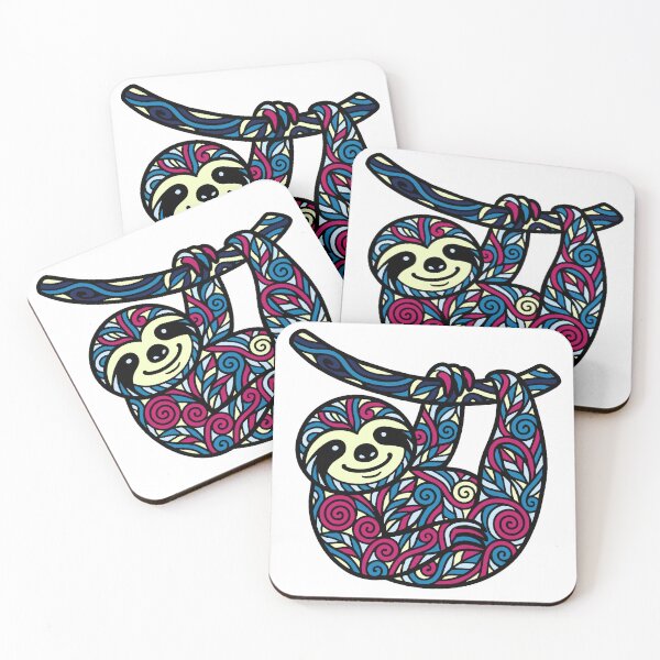 Item preview, Intricate sloth designed and sold by SpectrumShine.