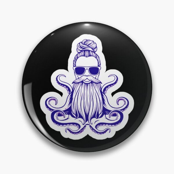 Item preview, Octo-Vibes: Hipster Kraken Vibes Unleashed designed and sold by THKR-Co.