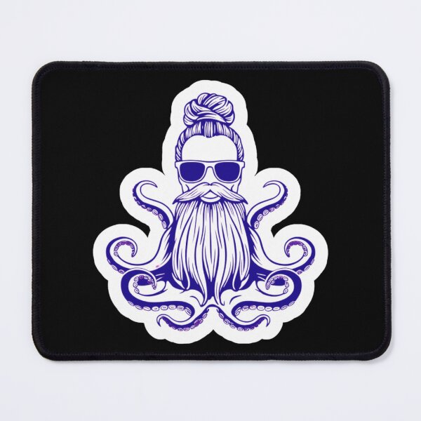 Item preview, Octo-Vibes: Hipster Kraken Vibes Unleashed designed and sold by THKR-Co.