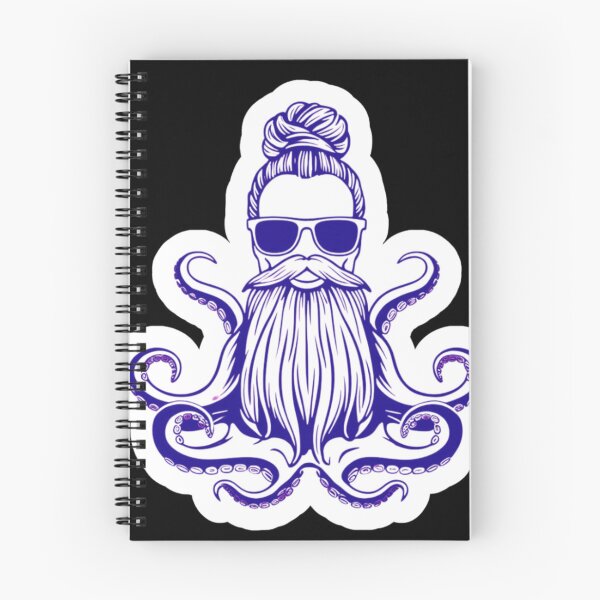 Item preview, Octo-Vibes: Hipster Kraken Vibes Unleashed designed and sold by THKR-Co.