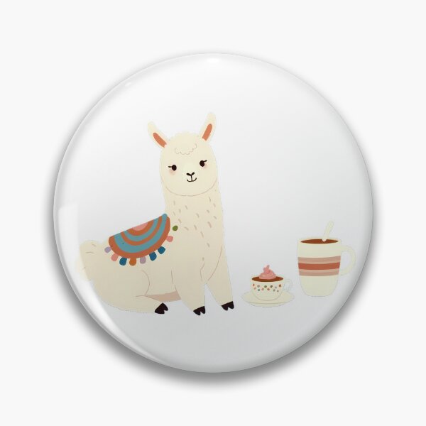 Item preview, Llama on coffee break designed and sold by WoollenLlama.