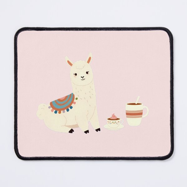 Item preview, Llama on coffee break designed and sold by WoollenLlama.
