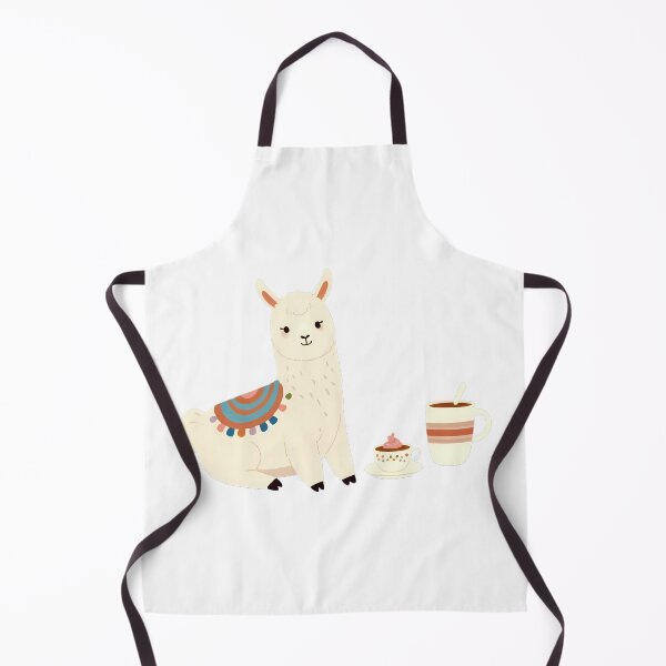 Item preview, Llama on coffee break designed and sold by WoollenLlama.