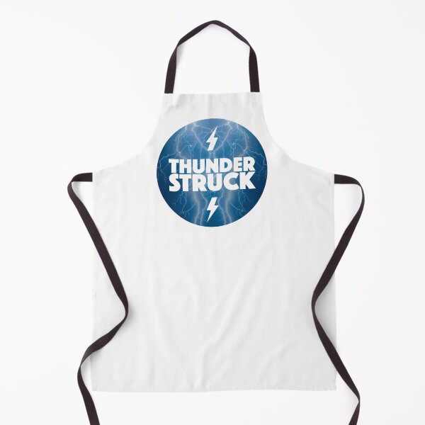 Item preview, Thunderstruck Logo - Classic Old Skool - Blue designed and sold by SentientGallery.