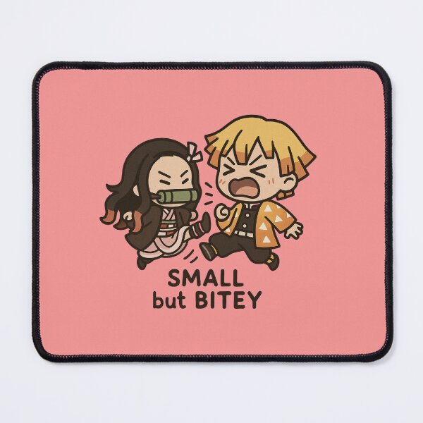 Item preview, Nezuko Small but BITEY – Funny Chibi Anime designed and sold by ColorSplash123.