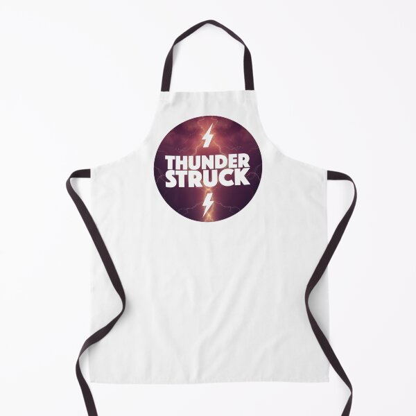 Item preview, Thunderstruck Logo - Classic Old Skool - RED designed and sold by SentientGallery.