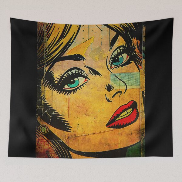 Item preview, Comic Retro Grunge – Gritty Pop Art Throwback Design designed and sold by McClure.