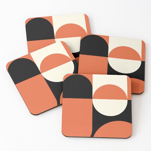 Item preview, Black Orange Bauhaus designed and sold by MaiZephyr.