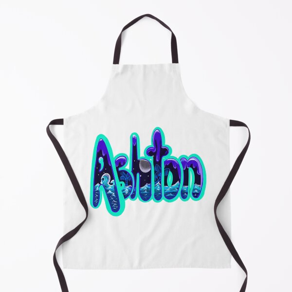 Item preview, Ashton name in blue graffiti calligraphy Top 10 best personalised gifts for boys Ashton designed and sold by Artonmytee.