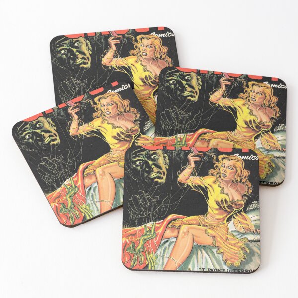 Item preview, Four Phantoms Vintage Horror Comic Art  designed and sold by IceCreamKisses.