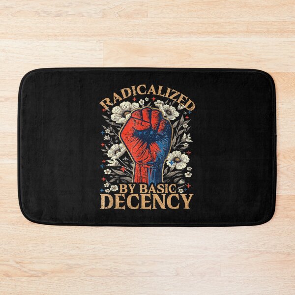 Item preview, Funny Radicalized By Basic Decency designed and sold by SpeedyPrints.