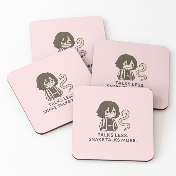 Item preview, Obanai Iguro – Talks Less, Snake Talks More Anime designed and sold by ColorSplash123.