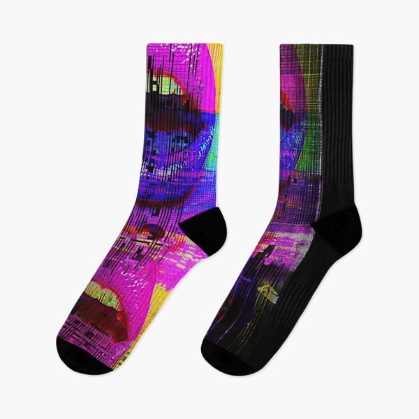 Item preview, Glitch Lips – Distorted Pop Art Mouth Design designed and sold by McClure.