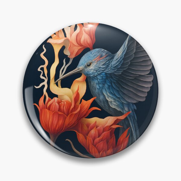 Item preview, Fantasy bird. Original art digitally enhanced design. designed and sold by Shoot-The-Moon.