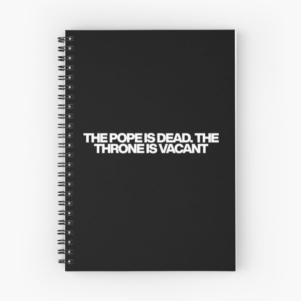 Item preview, The pope is dead. The throne is vacant - Conclave Quotes designed and sold by dsxclothing.