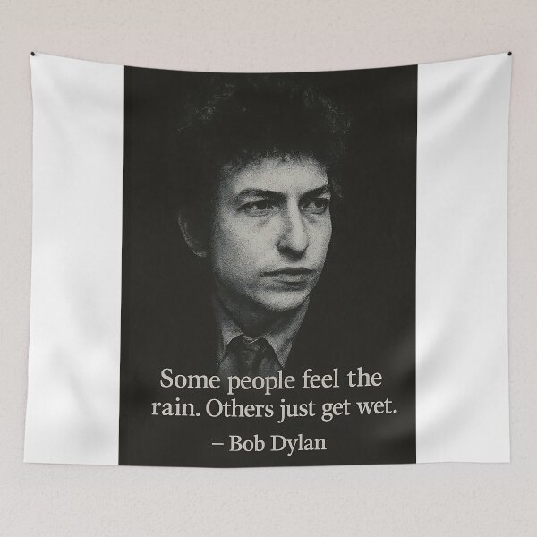 Item preview, Bob dylan 1970 vintage quotes designed and sold by MAX MILLER.