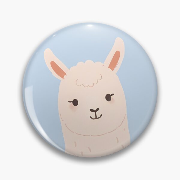 Item preview, Cute Llama on Coffee Break designed and sold by WoollenLlama.
