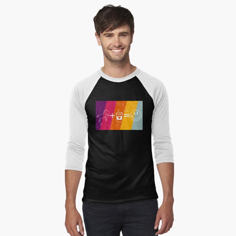 Item preview, Baseball ¾ Sleeve T-Shirt designed and sold by foxelle84.
