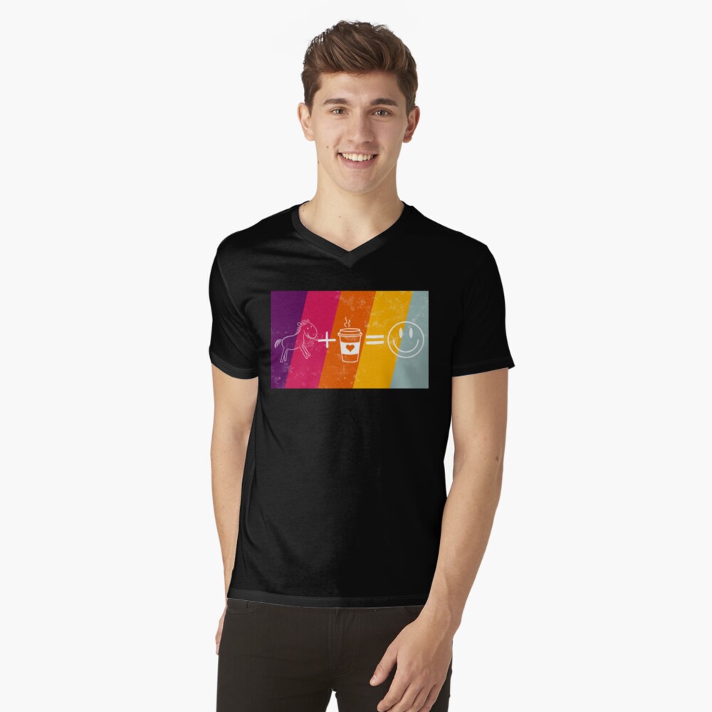 Item preview, V-Neck T-Shirt designed and sold by foxelle84.