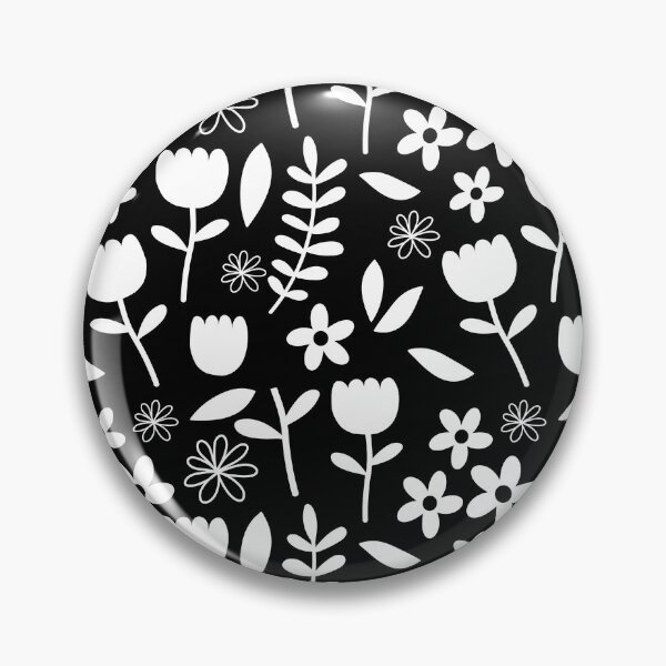 Item preview, Black & White Minimalist Floral Collection designed and sold by studio-OIOO.