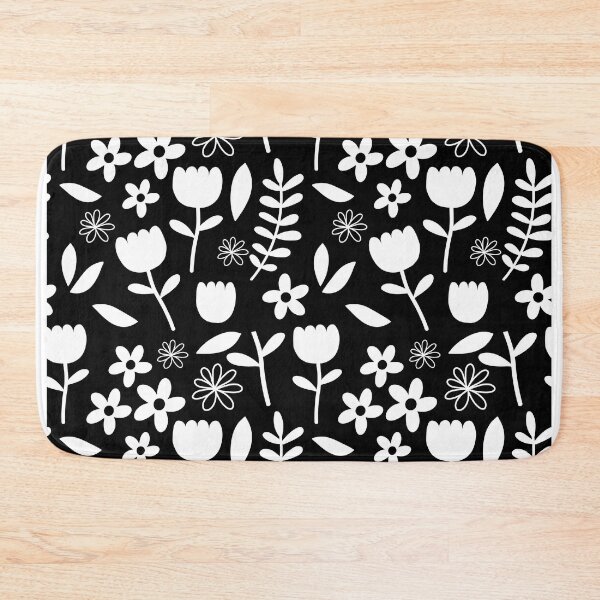 Item preview, Black & White Minimalist Floral Collection designed and sold by studio-OIOO.