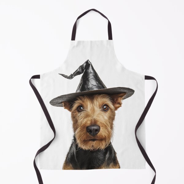 Item preview, Lakeland Terrier Dog Wearing Halloween Witch Hat designed and sold by LazyOwlStore.