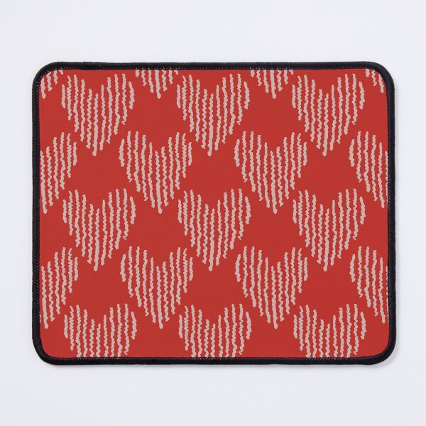 Item preview, Organic zig zag red watercolour heart designed and sold by FrancesPoff.