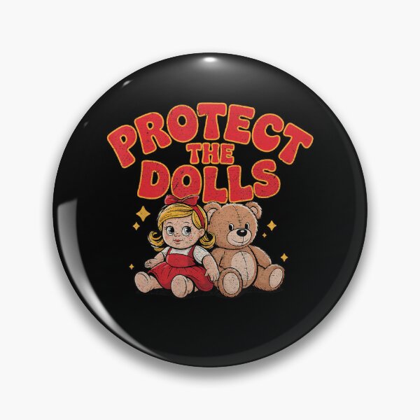 Item preview, Protect The Dolls Crop Funny Men Women designed and sold by Cute-Collection.