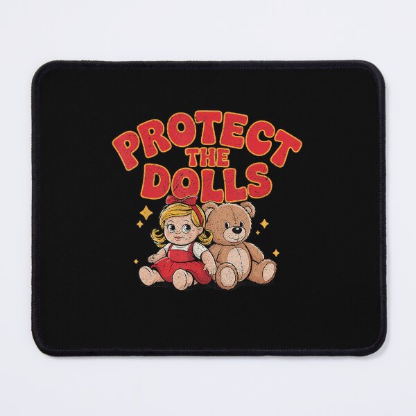Item preview, Protect The Dolls Crop Funny Men Women designed and sold by Cute-Collection.