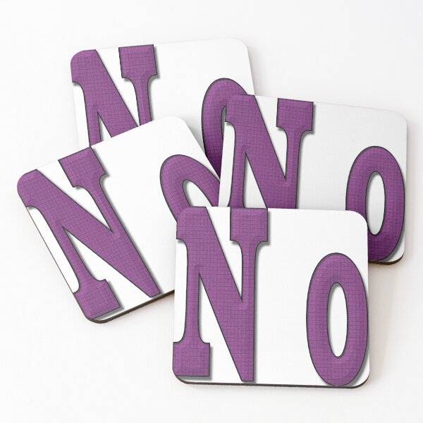 Item preview, No in Purple, No, No, Fargo designed and sold by Huskyyy Designs.