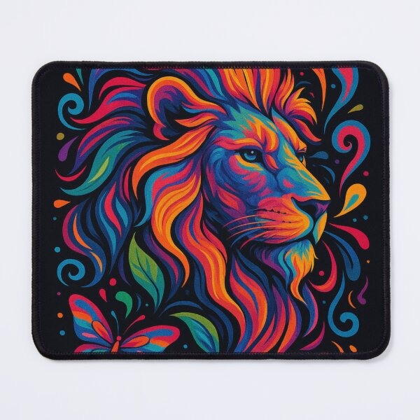 Item preview, Lion of Nature – The Psychedelic King designed and sold by WasemPrint.