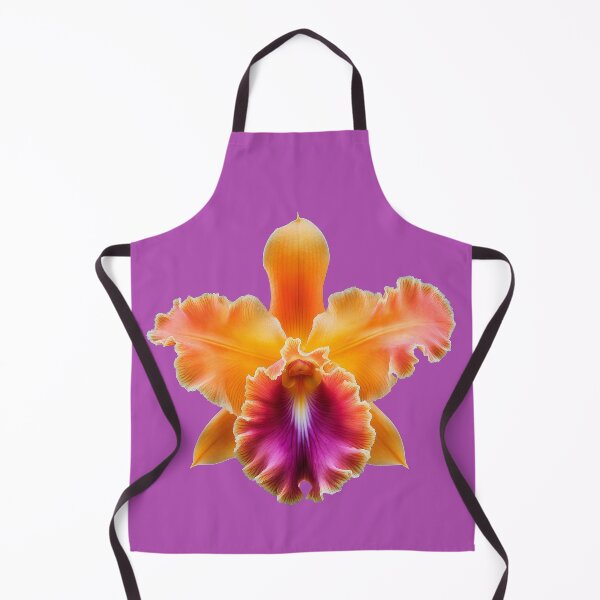 Item preview, Orange-yellow cattleya orchid flowers designed and sold by FluffyGallery.
