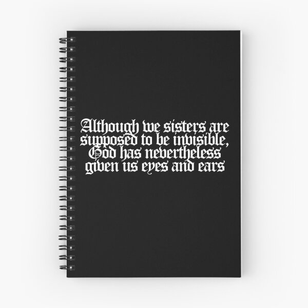 Item preview, Although we sisters are supposed to be invisible, God has nevertheless given us eyes and ears - Conclave Quotes designed and sold by dsxclothing.
