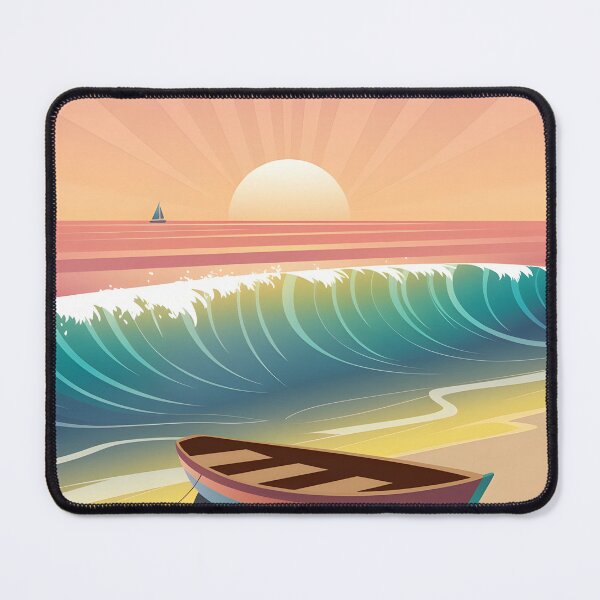 Item preview, Sunset On The Beach In Sopot designed and sold by wzetart.