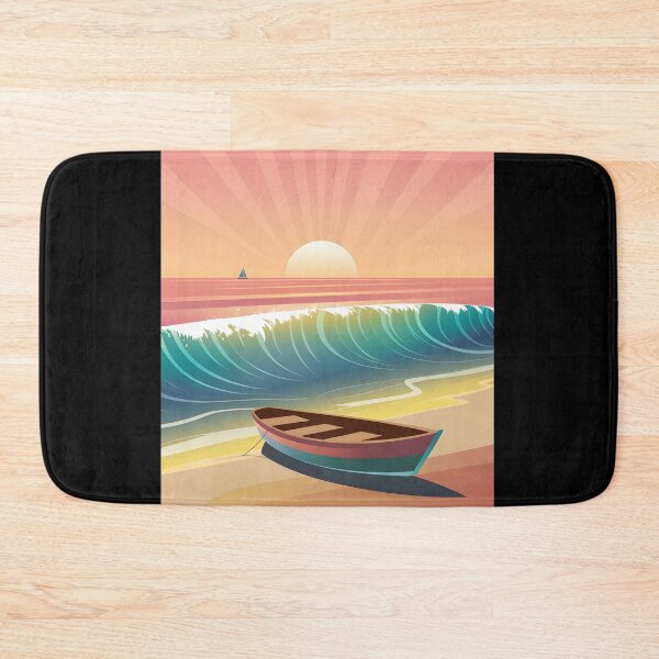 Item preview, Sunset On The Beach In Sopot designed and sold by wzetart.