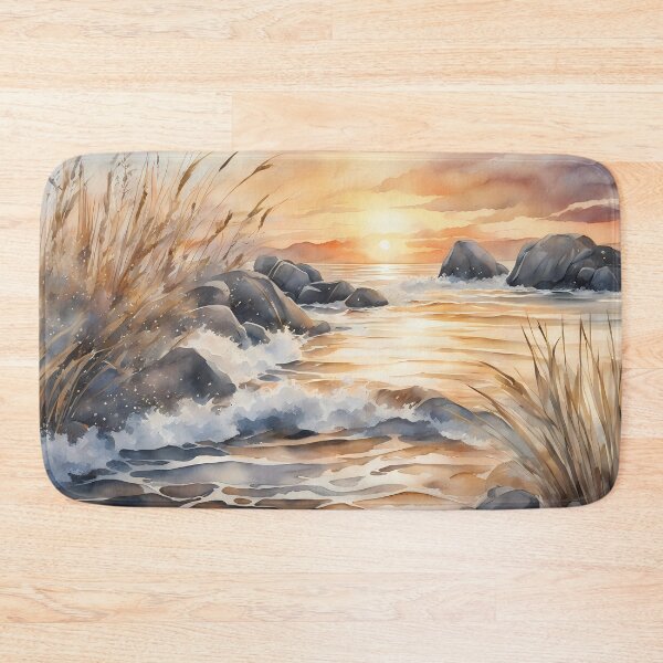 Item preview, Wildly Calm Sea Beach designed and sold by CalmnessbyChoice.