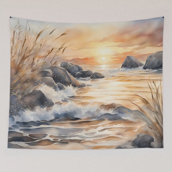 Item preview, Wildly Calm Sea Beach designed and sold by CalmnessbyChoice.