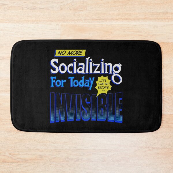 Item preview, No More Socializing designed and sold by Getsousa.